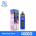 FUMOT Altera 14K Absolute Zero disposable vape with blue device and retail box