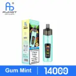 FUMOT Altera 14K Gum Mint disposable vape with mint-colored device and retail box