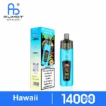 FUMOT Altera 14K Hawaii disposable vape with blue device and retail box