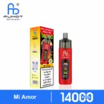 FUMOT Altera 14K Mi Amor disposable vape with red device and retail box