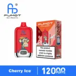 FUMOT Digital Box 12000 Cherry Ice disposable vape