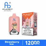 FUMOT Digital Box 12000 Strawberry Ice disposable vape