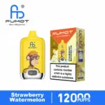 FUMOT Digital Box 12000 Strawberry Watermelon disposable vape