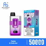 FUMOT ECO 2in1 50K vape device and box for the Fanta & Cola Ice flavor pair