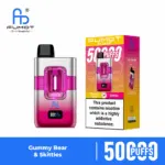 FUMOT ECO 2in1 50K vape device and box for the Gummy Bear & Skittles flavor pair