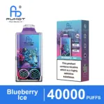 FUMOT Leopard 40K Blueberry Ice flavor disposable vape