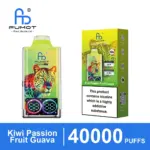 FUMOT Leopard 40K Kiwi Passion Fruit Guava flavor disposable vape
