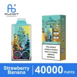 FUMOT Leopard 40K Strawberry Banana flavor disposable vape