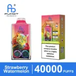FUMOT Leopard 40K Strawberry Watermelon flavor disposable vape