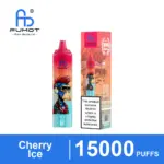 Fumot Tornado 15000 Cherry Ice disposable vape with retail packaging