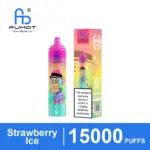 Fumot Tornado 15000 Strawberry Ice disposable vape with retail packaging