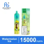 Fumot Tornado 15000 Watermelon Ice disposable vape with retail packaging