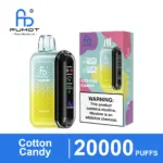 FUMOT Tornado 20000 Cotton Candy disposable vape and packaging