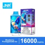 JNR Falcon 16K Blueberry Pomegranate Ice vape with retail box