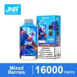 JNR Falcon 16K Mixed Berries disposable vape with retail box