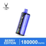 Blue STAGBAR 6-in-1 180K Berry Edition disposable vape
