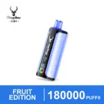 Blue STAGBAR 6-in-1 180K Fruit Edition disposable vape