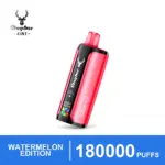 Red STAGBAR 6-in-1 180K Watermelon Edition disposable vape devices